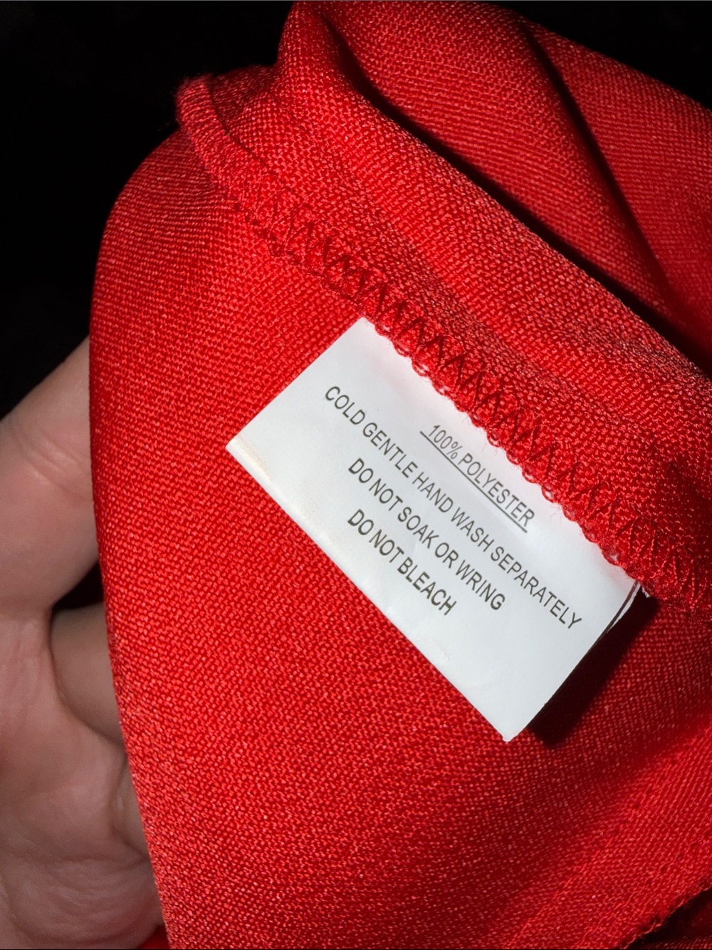 Hello Molly Red Ruffle Mini Slip Dress - Picture 4 of 4